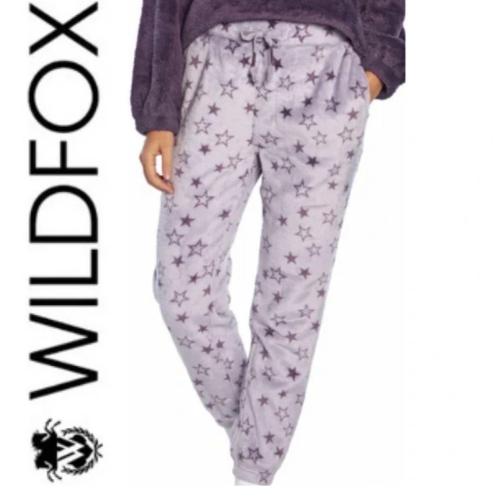 NWT WILDFOX cozy warm plush tapered leg jogger sweatpants/pajama bottoms XXL